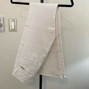 Lilly Pulitzer white flare jeans